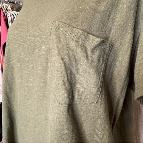 A. N. A. Green Boxy Short Sleeve T-Shirt Size 2XL - Picture 4 of 10